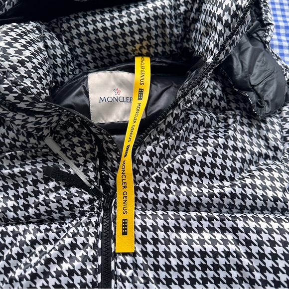 Moncler Genius Houndstooth Down Jacket - Picture 2 of 8